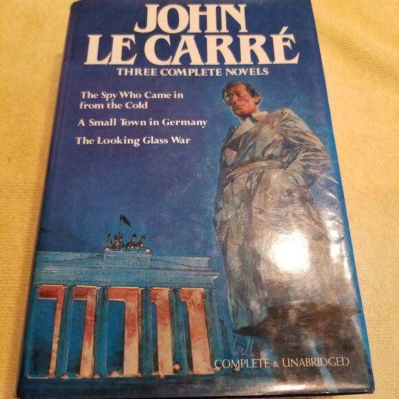 John Le carre 3 complete novels hardcover book 1983 - Picture 1 of 6